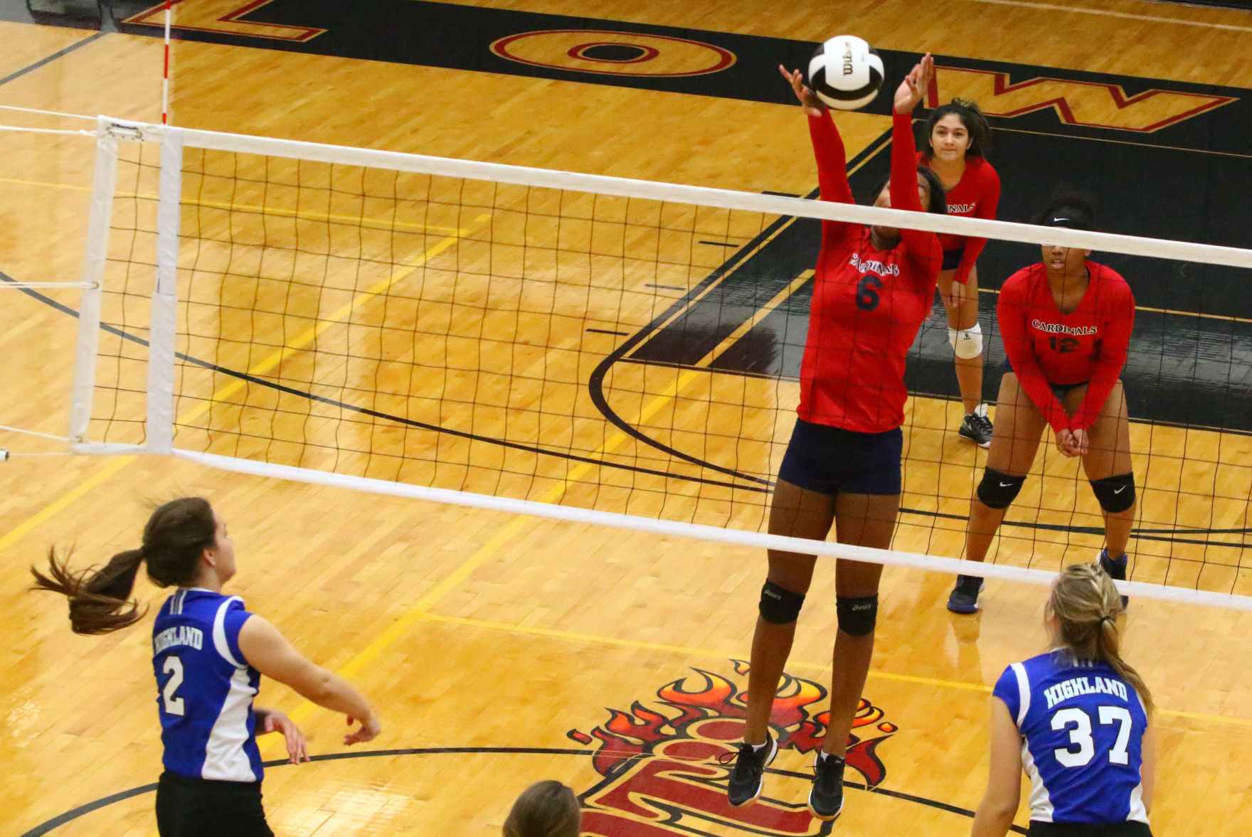 Gallery: Volleyball Sectional - East Chicago vs. Highland